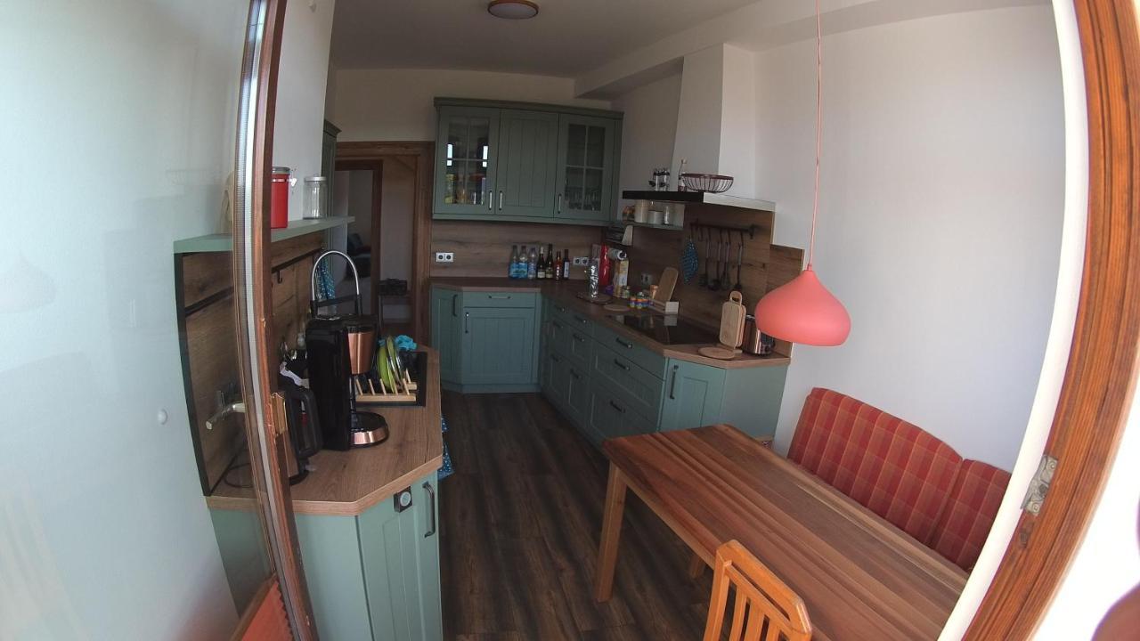 Ferienwohnung Fernblick Saalfeld Saale Esterno foto