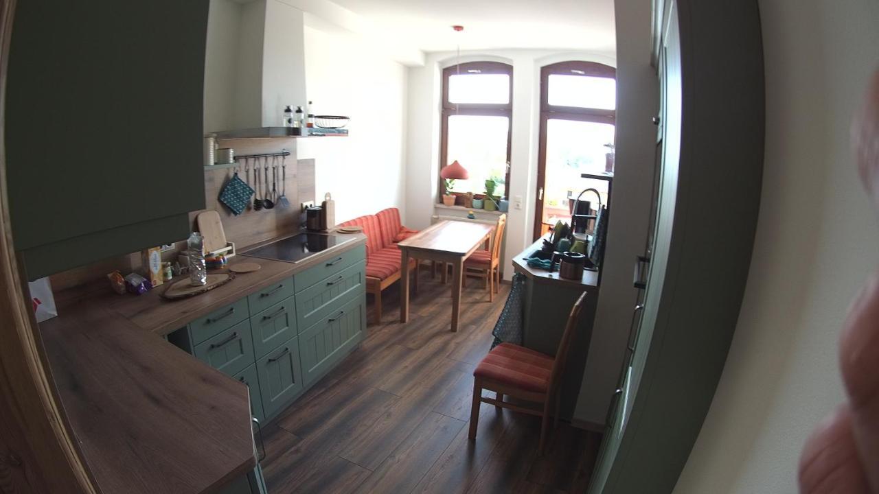 Ferienwohnung Fernblick Saalfeld Saale Esterno foto