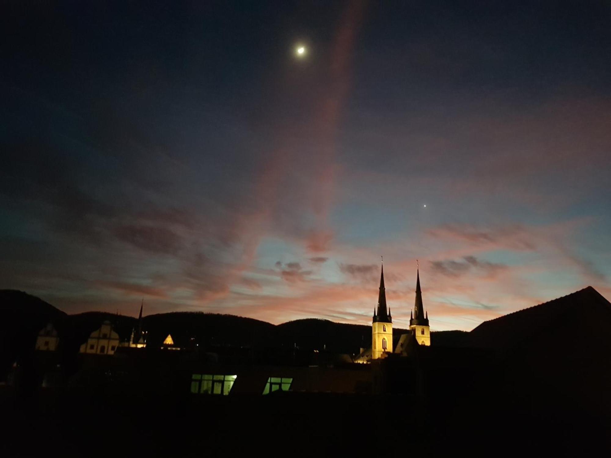 Ferienwohnung Fernblick Saalfeld Saale Esterno foto